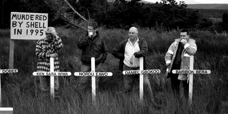 Ogoni 9 Crosses in Erris, Mayo 2009